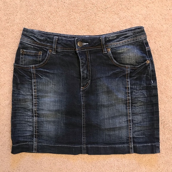 John Baner Dresses & Skirts - John Baner Denim Mini Skirt